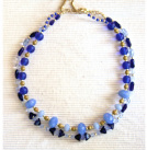 Blue necklace redesigned